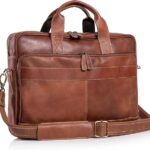 Leather briefcases Laptop Messenger Bags for Men and Women Best Office Satchel Bag